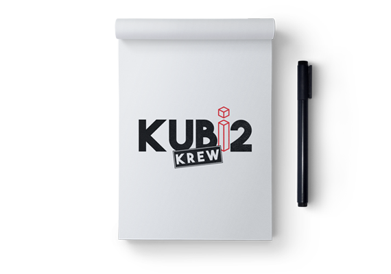 Logotipo idealizado e realizado em 2015, para o grupo 'KUBI2KREW'.